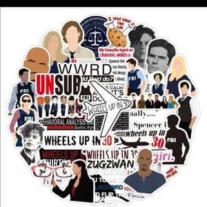 Criminal Minds Stickers - 50 PACK